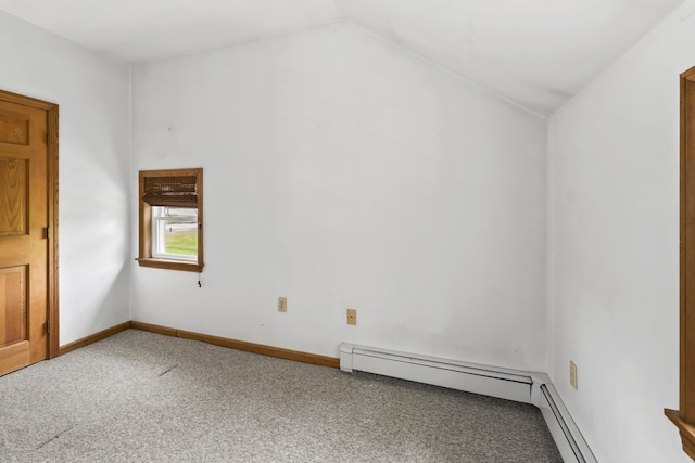 801 US Route 1 Unit C1, York, ME 03909 - carpeted empty room with lofted ceiling and baseboards