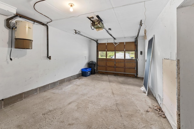 801 US Route 1 Unit C1, York, ME 03909 - garage featuring a central vacuum unit and a garage door opener