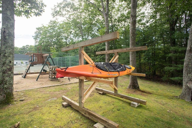 801 US Route 1 Unit C1, York, ME 03909 - view of play area with a lawn