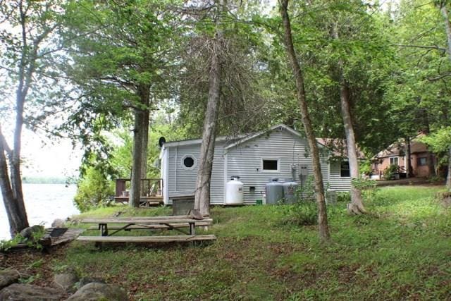 208 Camp Rd, Cooper, ME 04657 - view of back of property
