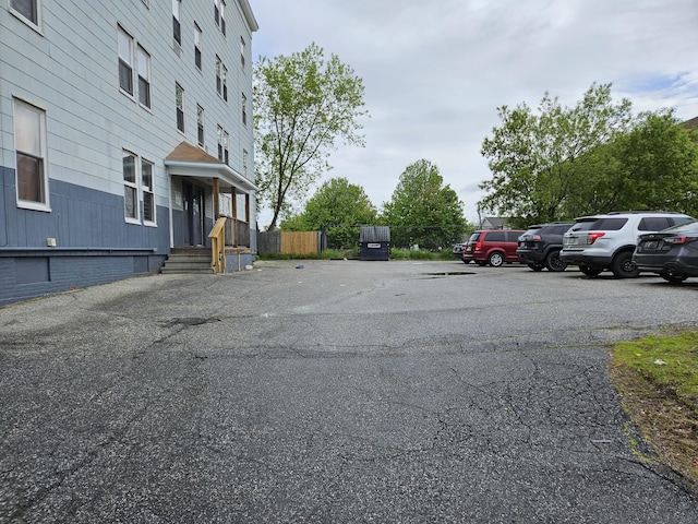 308 Bates St, Lewiston, ME 04240 - view of uncovered parking lot