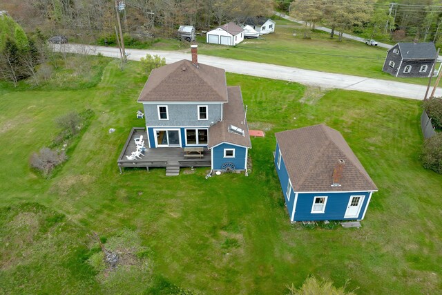 30 Hardys Hill Rd, Deer Isle, ME 04627 - view from above of property