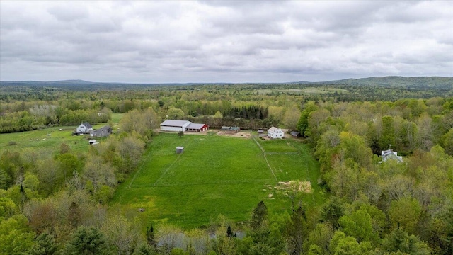 229 Choate Rd, Montville, ME 04941 - view of rural area featuring a forest