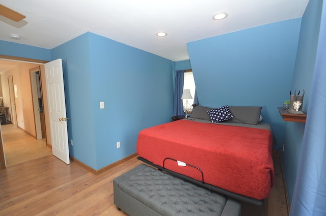 42 Blanchard St, Bangor, ME 04401 - bedroom featuring wood finished floors, recessed lighting, and baseboards
