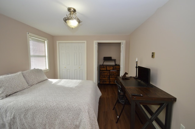 42 Blanchard St, Bangor, ME 04401 - bedroom with dark wood finished floors and a closet