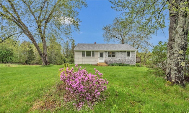 626 Main Rd, Eddington, ME 04428 - view of front of house with a front yard