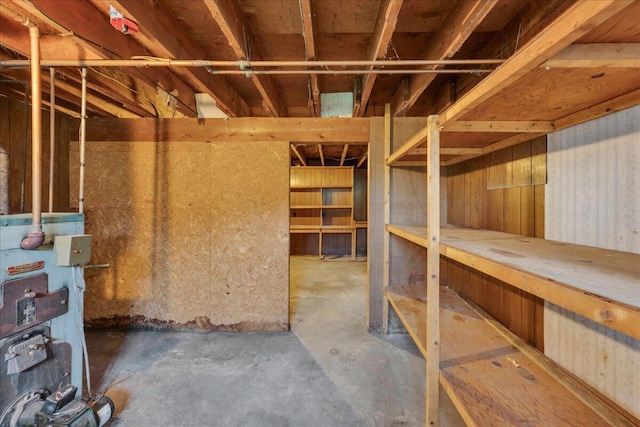 626 Main Rd, Eddington, ME 04428 - storage area with a heating unit