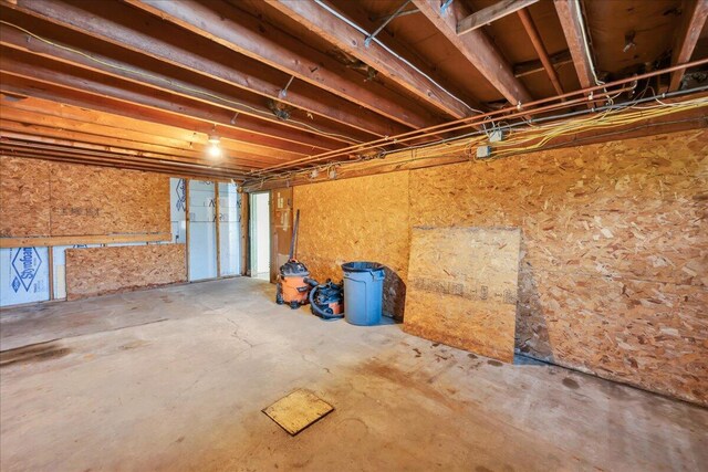 626 Main Rd, Eddington, ME 04428 - view of unfinished below grade area