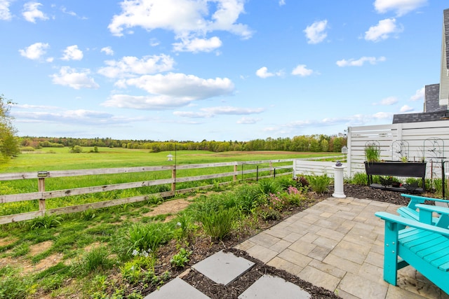 994 Portland Rd Unit 30, Saco, ME 04072 - view of patio featuring a rural view