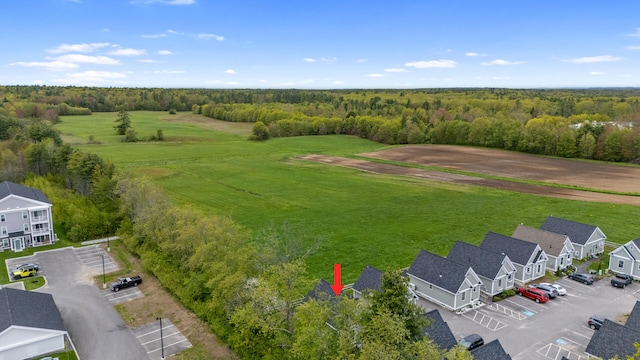 994 Portland Rd Unit 30, Saco, ME 04072 - aerial perspective of suburban area featuring a heavily wooded area