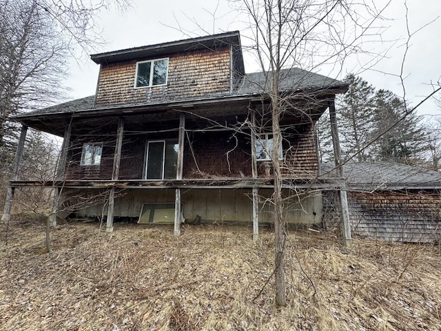 82 Taber Ln, Corinth, ME 04427 - view of back of house