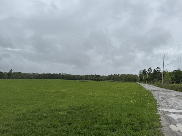 82 Taber Ln, Corinth, ME 04427 - view of dirt / gravel road with a view of countryside