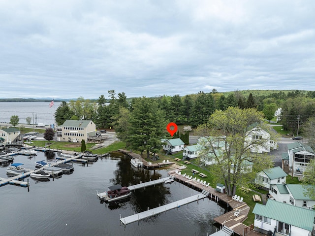 750 Roosevelt Trl Unit 7, Naples, ME 04055 - aerial view of a nearby body of water