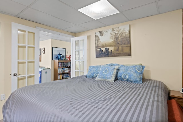 455 Duck Pond Rd, Westbrook, ME 04092 - bedroom featuring a paneled ceiling