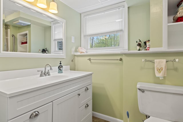 455 Duck Pond Rd, Westbrook, ME 04092 - half bath with vanity and toilet