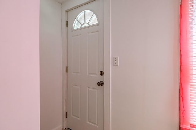 148 Naples Rd, Harrison, ME 04040 - entryway with baseboards