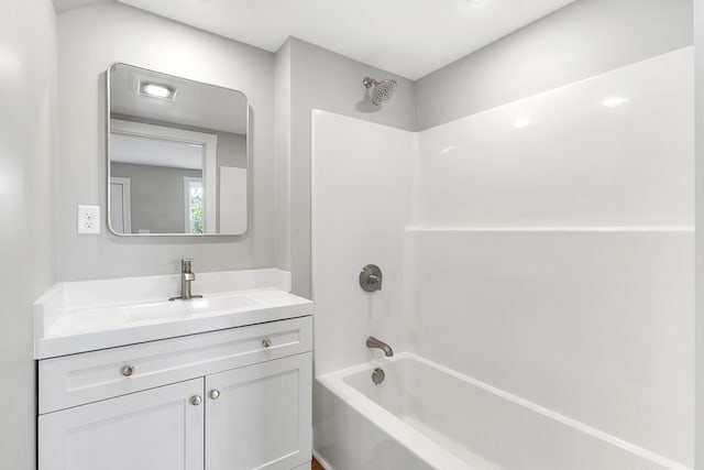 14 Depot St, Buxton, ME 04093 - bathroom featuring  shower combination and vanity