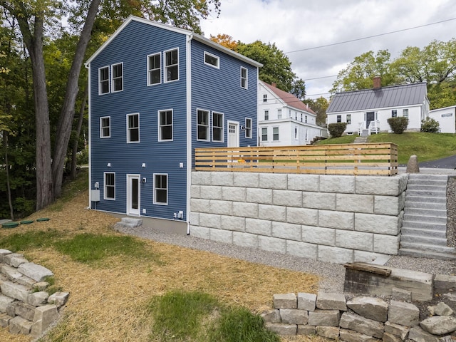 14 Depot St, Buxton, ME 04093 - view of back of property