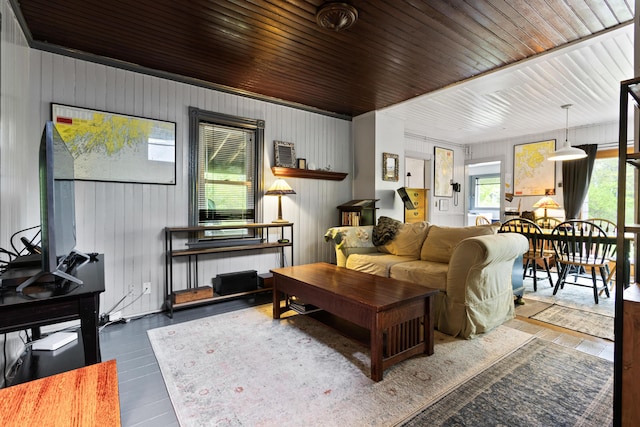 151 Central Ave, Portland, ME 04108 - living room with wood finished floors and wood walls
