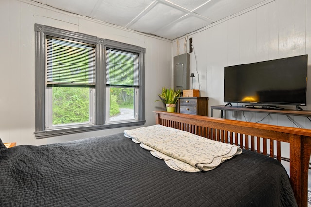 151 Central Ave, Portland, ME 04108 - bedroom with electric panel