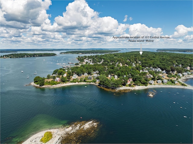 151 Central Ave, Portland, ME 04108 - aerial view of a nearby body of water
