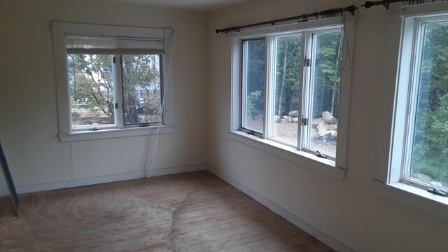 3 Center Hill Rd, Weld, ME 04285 - empty room with baseboards and wood finished floors