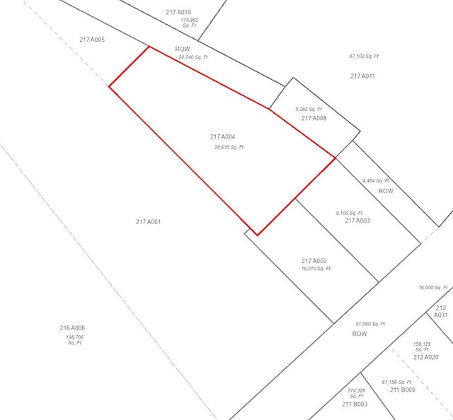 1905 Congress St, Portland, ME 04102 - map showing property parcels