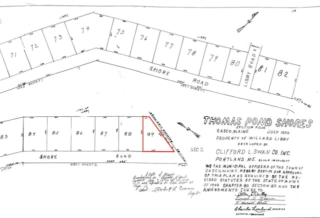 M12L19 Thomas Pond Shore Rd, Casco, ME 04015