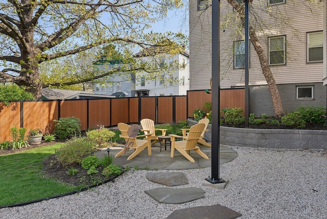 123 Cumberland Ave, Portland, ME 04101 - fenced backyard with a patio