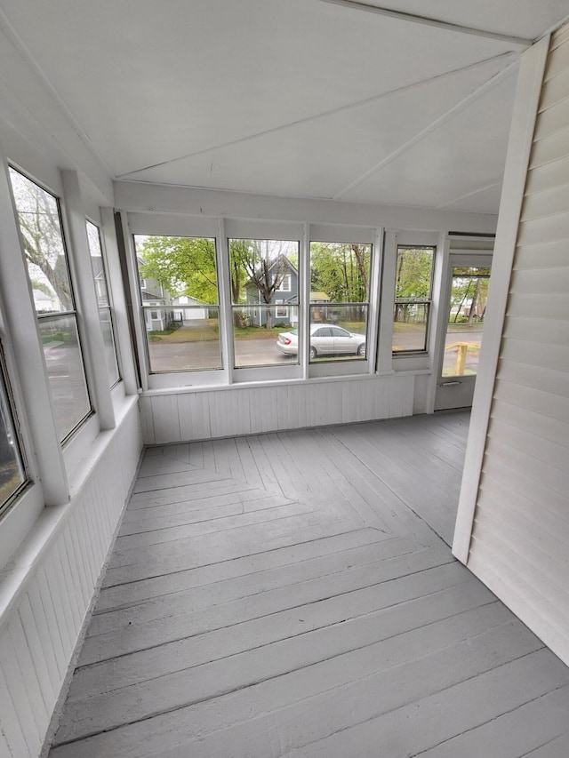 76 Somerset St, Millinocket, ME 04462 - view of unfurnished sunroom
