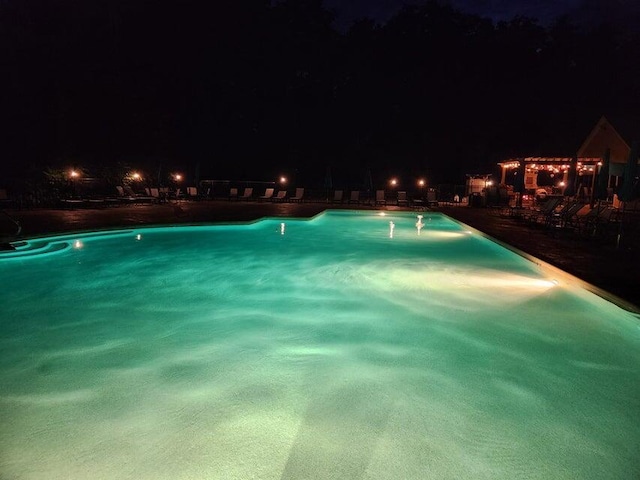 1 Old County Rd Unit 155, Wells, ME 04090 - pool at twilight featuring a community pool