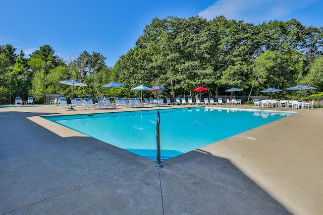 1 Old County Rd Unit 155, Wells, ME 04090 - community pool with a patio area