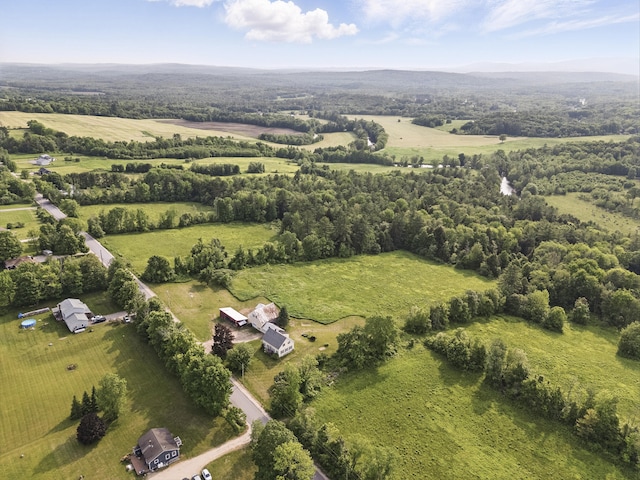 640 Lower St, Turner, ME 04282 - aerial view of property and surrounding area featuring rural landscape