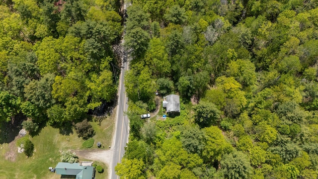 458 Carding Machine Rd, Bowdoinham, ME 04008 - aerial view of a forest