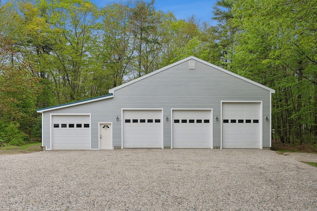 1 Whispering Pines Dr, Old Orchard Beach, ME 04064 - view of detached garage