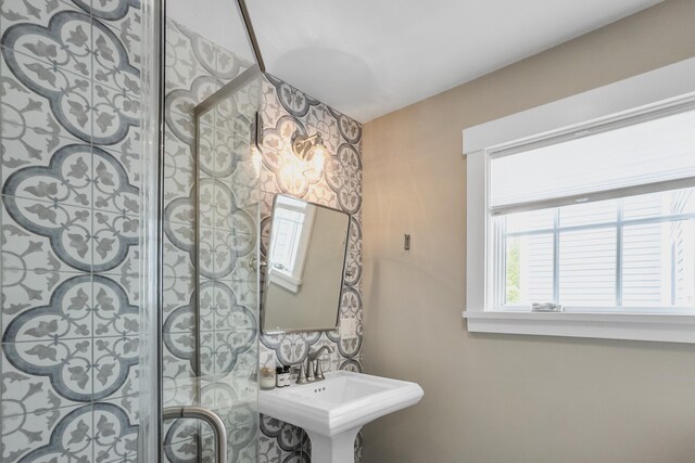 16 Cross St, Camden, ME 04843 - bathroom featuring a sink