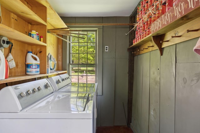 19 Bearce Rd, Winthrop, ME 04364 - washroom with independent washer and dryer