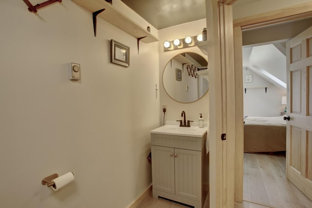 5 Glenridge Dr Unit 5, Portland, ME 04102 - bathroom with vanity and wood finished floors