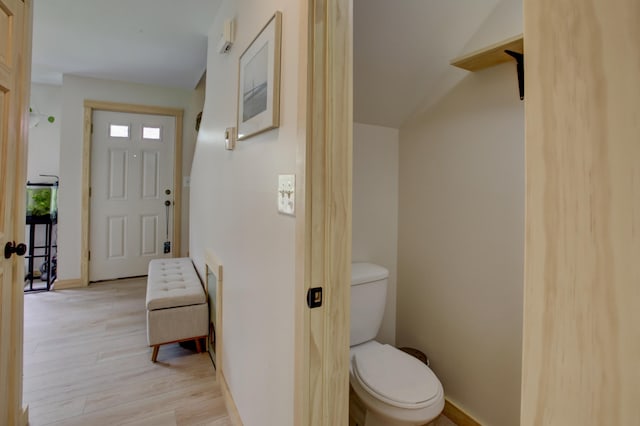 5 Glenridge Dr Unit 5, Portland, ME 04102 - bathroom featuring toilet and wood finished floors