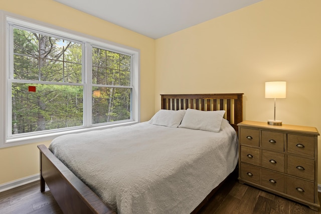 14 Chickadee Cir Unit 14, Brunswick, ME 04011 - bedroom featuring baseboards and dark wood finished floors