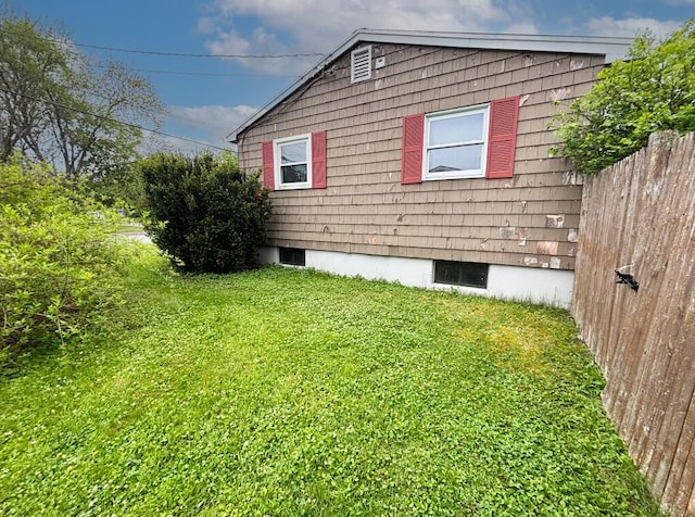 view of side of home