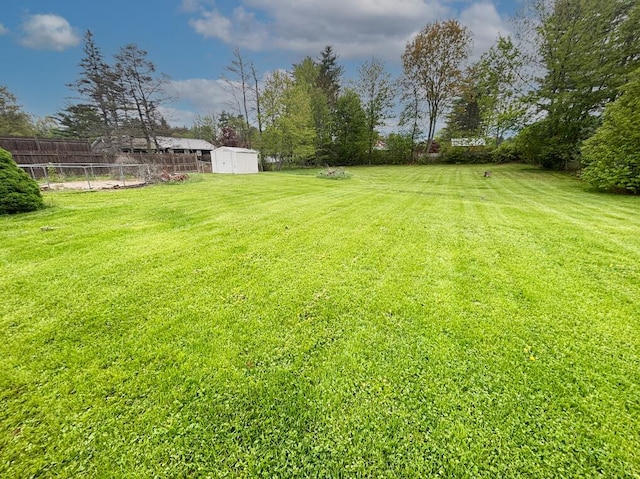 view of yard