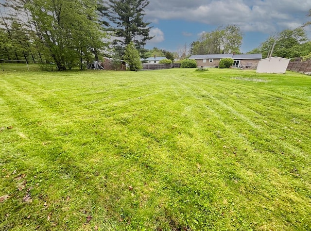 view of yard