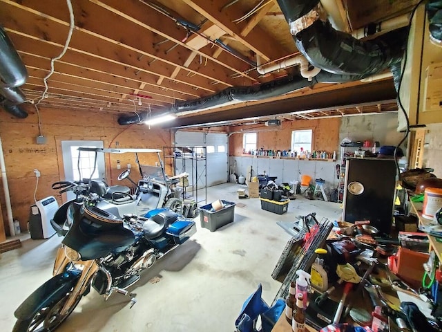 259-265 Bowden Point Rd, Prospect, ME 04981 - below grade area with a garage