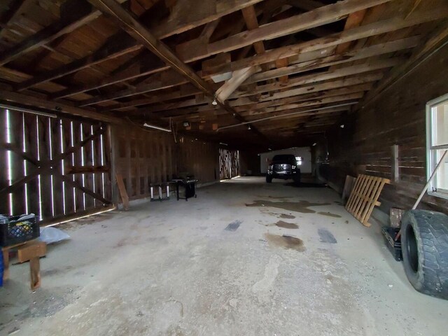 259-265 Bowden Point Rd, Prospect, ME 04981 - miscellaneous room featuring a garage