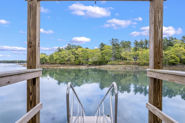 21 Harpswell Islands Rd, Harpswell, ME 04079 - dock featuring a water view