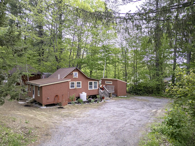 107 Meadow Rd, Raymond, ME 04071 - view of side of home featuring an outdoor structure