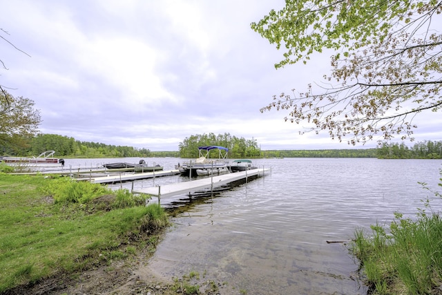 107 Meadow Rd, Raymond, ME 04071 - dock featuring a water view