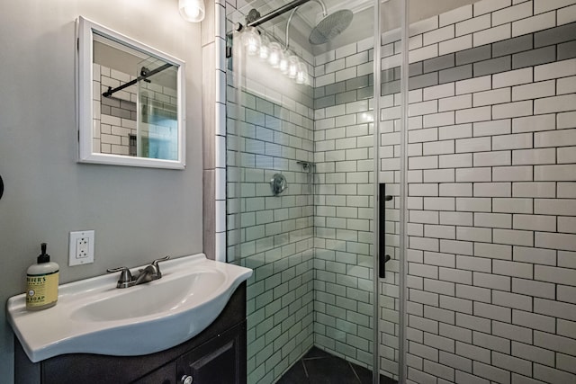 45 High St, Biddeford, ME 04005 - full bathroom with a shower stall and vanity