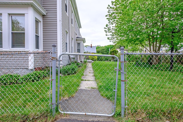 45 High St, Biddeford, ME 04005 - view of side of property featuring a gate